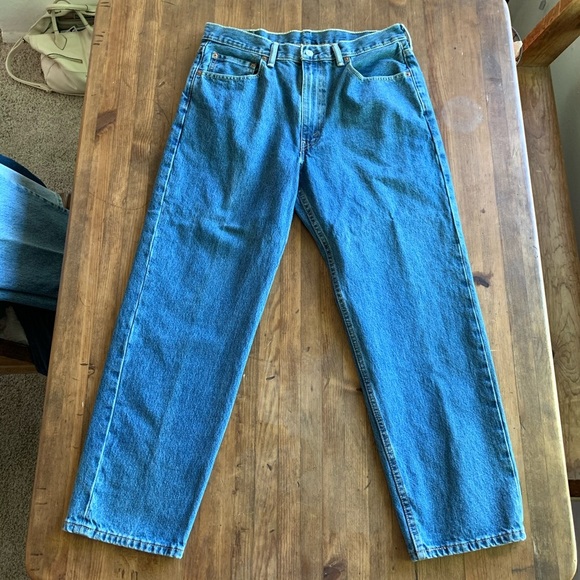 Levi’s 550 High Rise Jeans Straight Leg Mom Denim - Picture 3 of 10